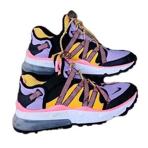 Nike Air Max 270 Bowfin Multicilor Lavender Trail Trainer Tennis Shoes 10.5